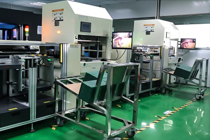 Automatic electric testing machine